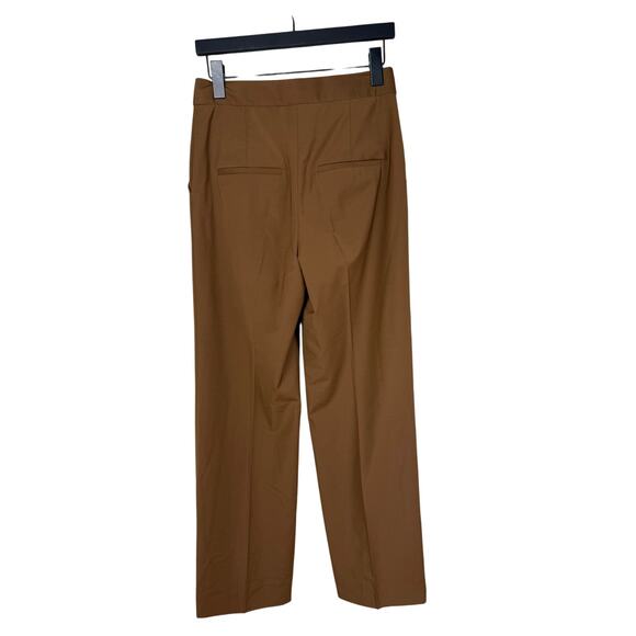 Veronica Beard Brown Wide-Leg Trousers - Picture 4 of 8